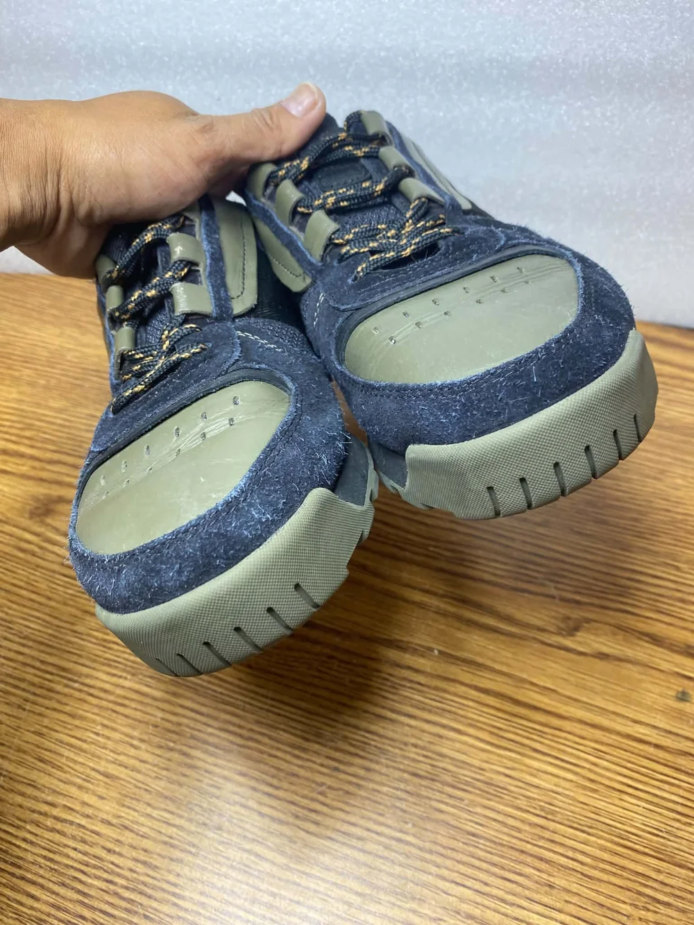 Rag & Bone New York Unisex 41 Men's 8 Women's 10 Olive Green Retro Hikers Shoes